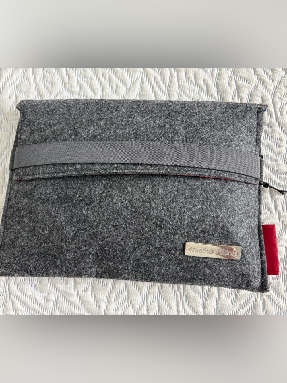 AMERICAN AIRLINES - U.S AIRWAY Amenity Kit & IPAD Mini Holder HERITAGE NEW BAG